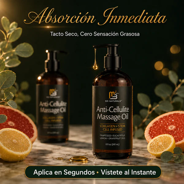 2X1 NaturalLift™ Colageno | Aceite Corporal Reafirmante Anticelulitis 480ml