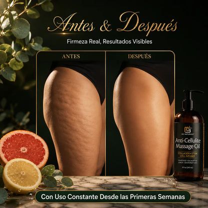 2X1 NaturalLift™ Colageno | Aceite Corporal Reafirmante Anticelulitis 480ml