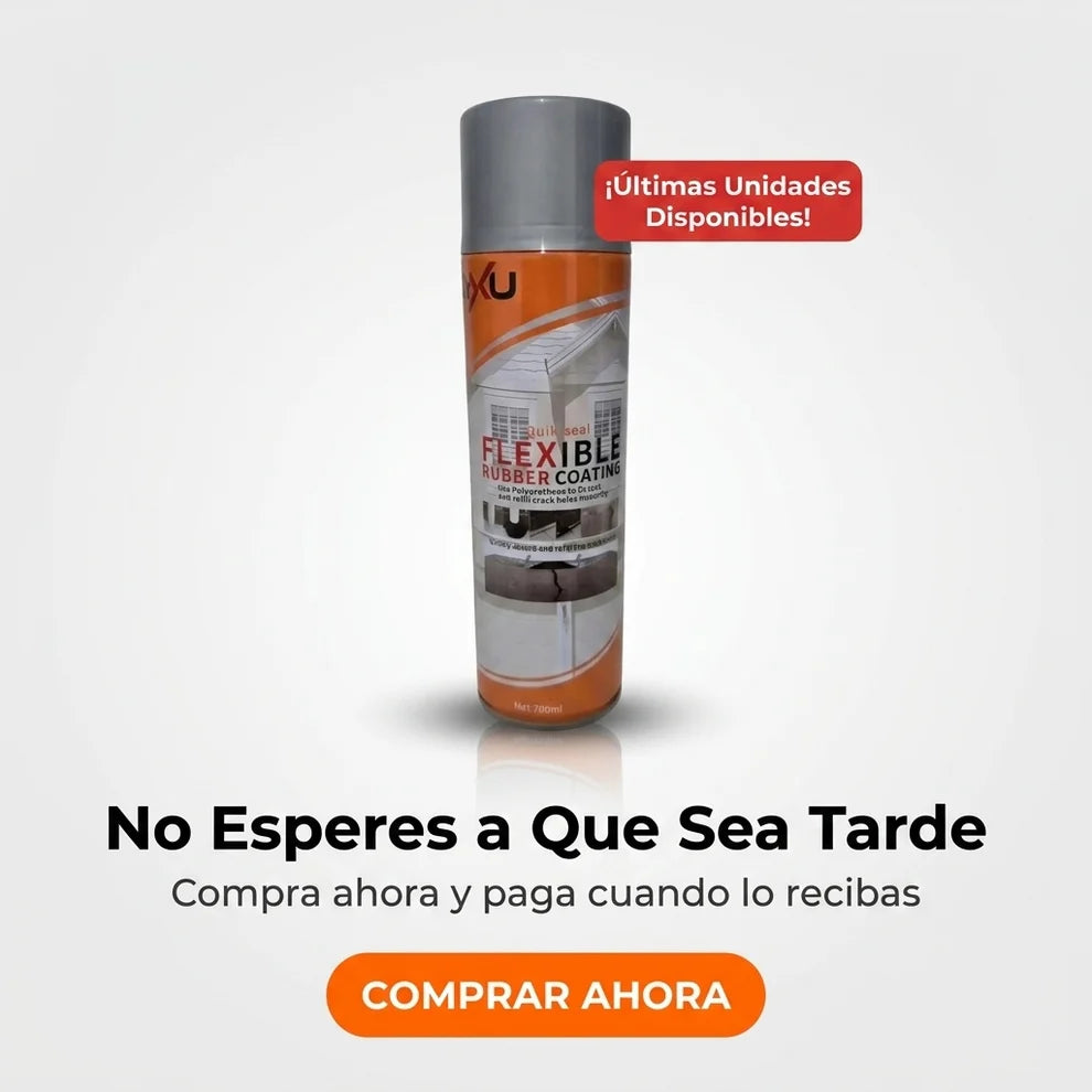G-Spray Adiós Filtraciones — Sellador Elástico Anti Goteras